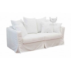 Biała klasyczna kanapa Vivienne 200 cm/BF