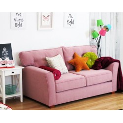 Ommar 170 cm - dwuosobowa sofa pudrowy róż