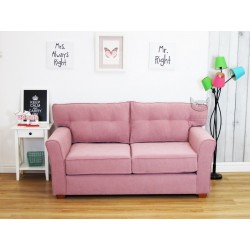 Ommar 170 cm - dwuosobowa sofa pudrowy róż