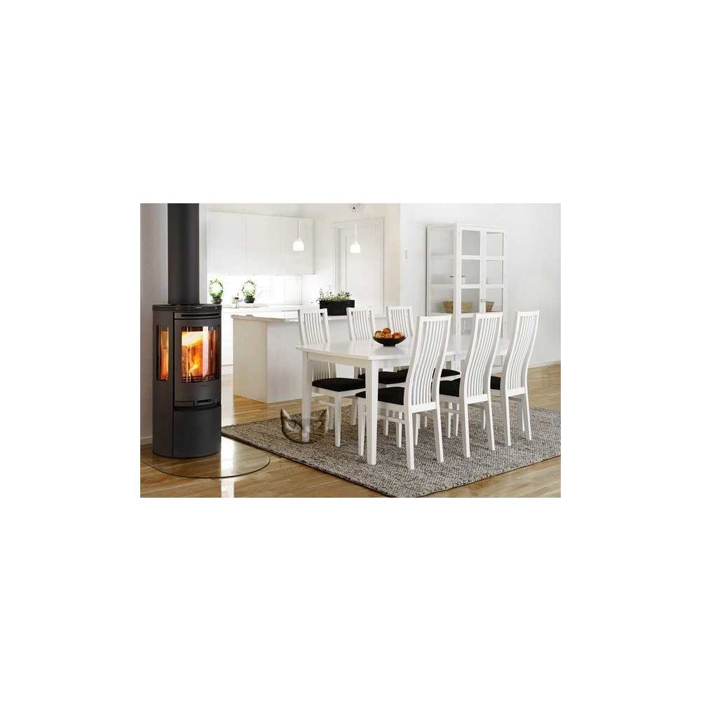 Stół Nessi 150x90 - biały stół zaokrąglony blat Stół Nessi 150x90 - biały stół zaokrąglony blat