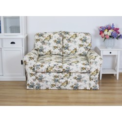 Sofa do angielskiego salonu Flower 146 cm/FS