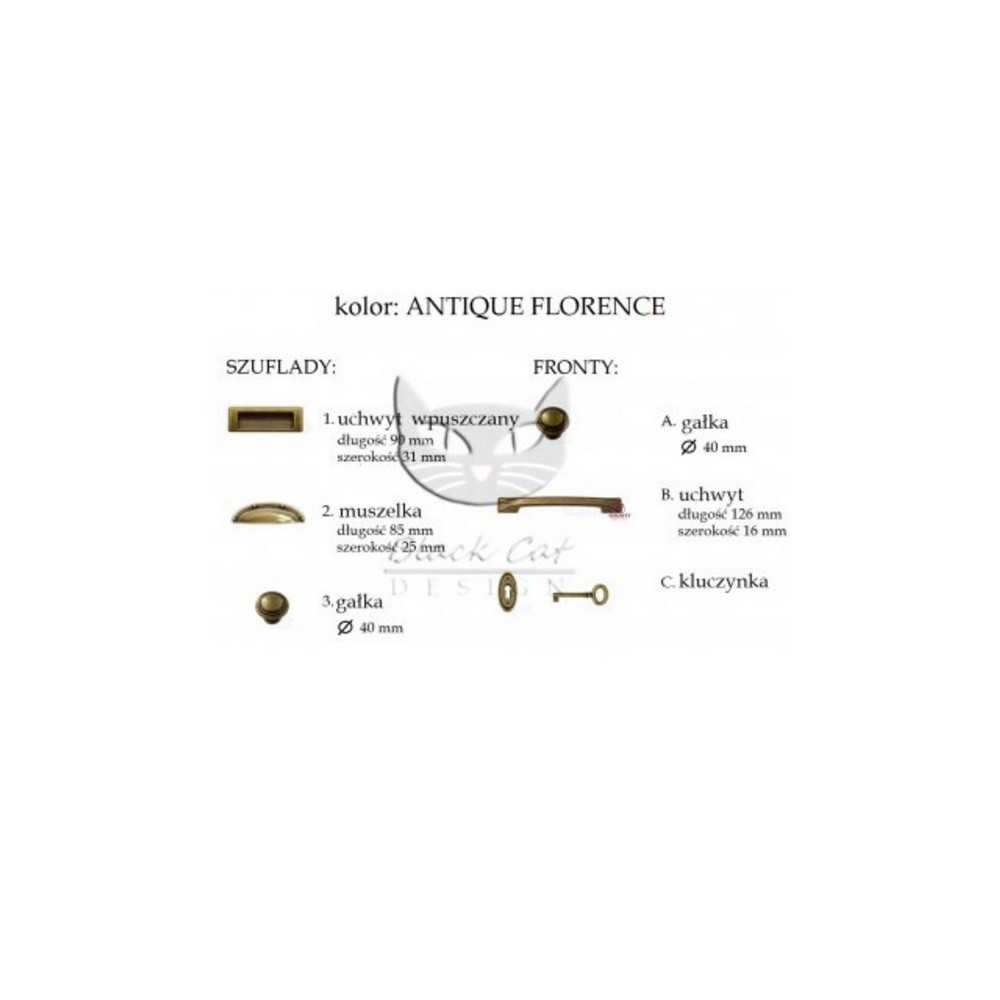 Szafa No.04 - 3 - drzwiowa prowansja Szafa No.04 - 3 - drzwiowa prowansja