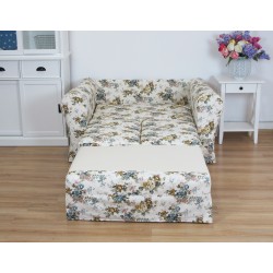 Sofa po rozłożeniu Flower 146 cm/FS