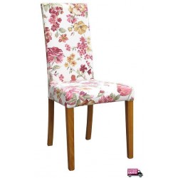 Klasyczne krzesło tapicerowane - Flower