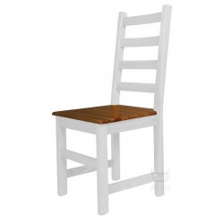 Drewniane krzesło do salonu - Charles