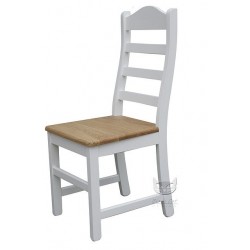 NO.02 - białe krzesło Retro Scandinavia