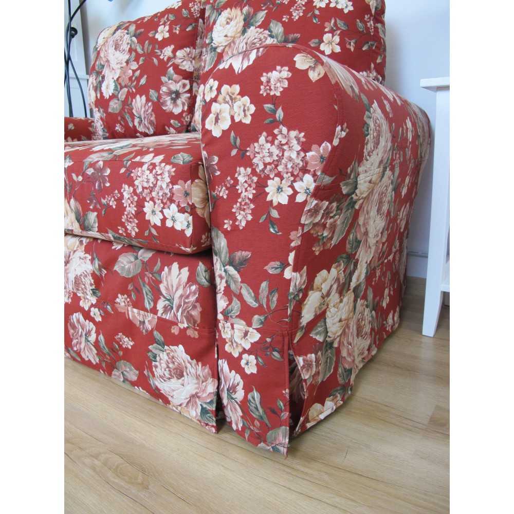 Sciąany pokrowiec z sofy - Flower 146 cm/FS Sciąany pokrowiec z sofy - Flower 146 cm/FS