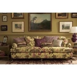 Stylowa sofa w kwiaty - Marlen 220