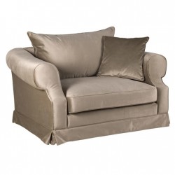 Castello 150 - mała sofa z falbaną