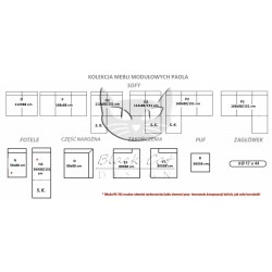 Paola - mały nowoczesny narożnik