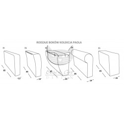 Paola - mały nowoczesny narożnik