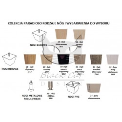 Paradioso - klasyczna czerwona pufa