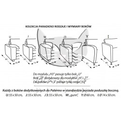 Paradioso - klasyczna czerwona pufa