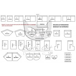 Paradioso - klasyczna czerwona pufa