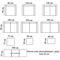 Flower 166 cm/FS