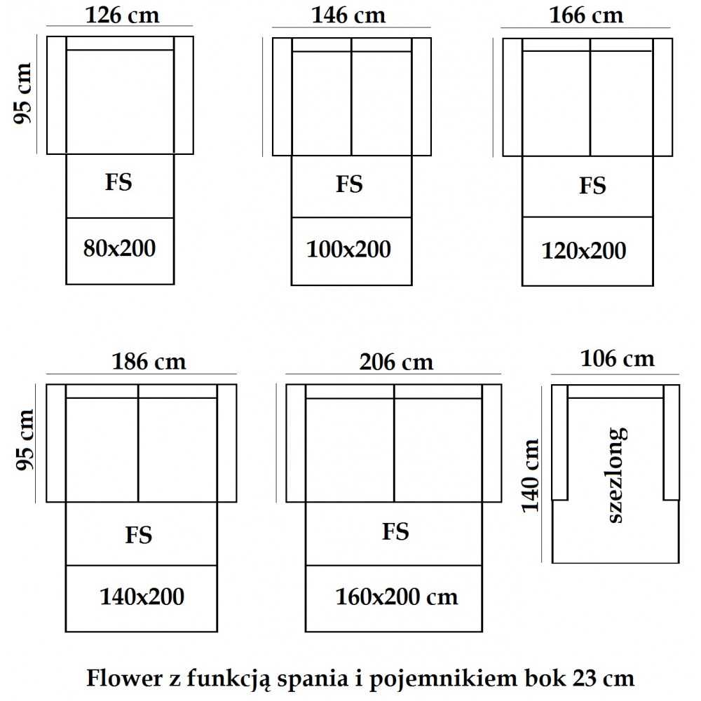 Flower 146 cm/FS Flower 146 cm/FS