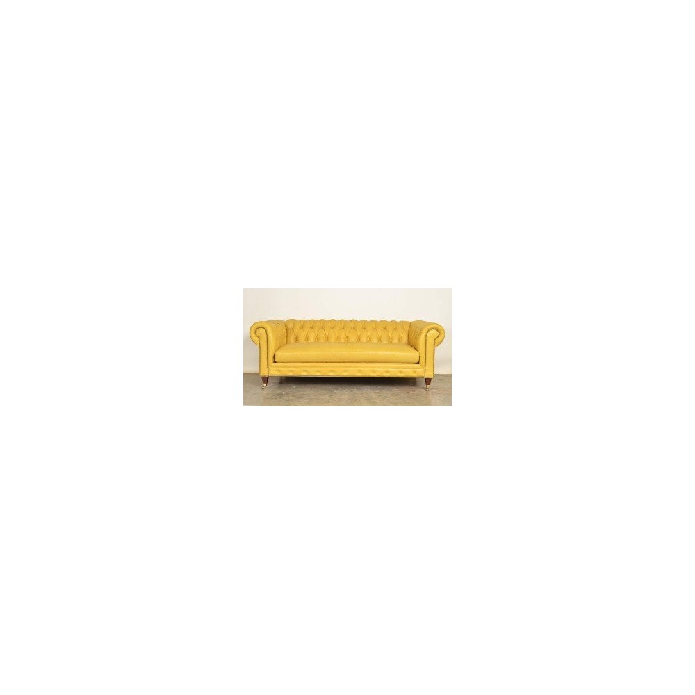 Chesterfield - klasyczna skórzana sofa