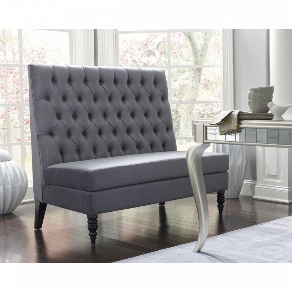 Ławka z wysokim pikowanym oparciem - Marley 130 Ławka z wysokim pikowanym oparciem - Marley 130